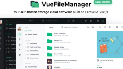 Vue File Manager with Laravel – Your Private Cloud Latest