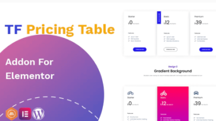 TFPricing table Addon For Elementor