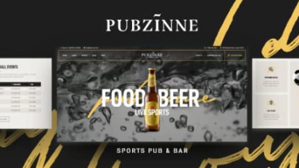 Pubzinne – Sports Bar WordPress Theme&nbsp Latest