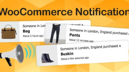 WooCommerce Notification Boost Your Sales Live Feed Sales Recent Sales Popup Upsells Latest