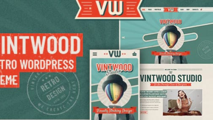 VintWood – Vintage, Retro WordPress Theme Latest