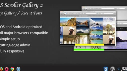 Scroller Gallery – Recent Posts Teaser WordPress