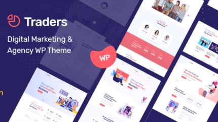Traders – Digital Marketing & Agency WordPress Latest