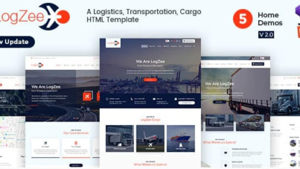Logzee – Logistics Cargo WordPress Theme&nbsp Latest