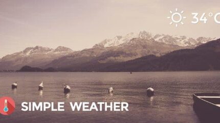 Simple Weather WordPress Shortcode Widget Latest