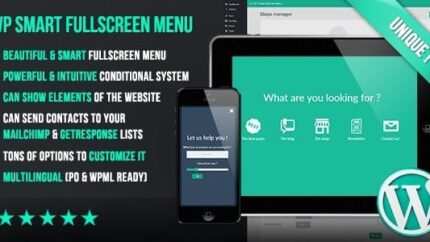 WP Smart Fullscreen Menu Latest