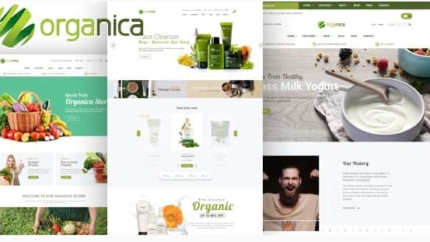 Organica – Organic, Beauty, Natural Cosmetics, Food, Farn and Eco Opencart&nbsp Latest