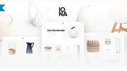 Iona – Handmade & Crafts Shop WordPress Theme&nbsp Latest