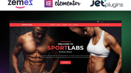 SportLabs – Sport Nutrition WooCommerce Theme Latest