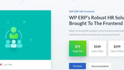 WP ERP HR Frontend&nbsp Latest