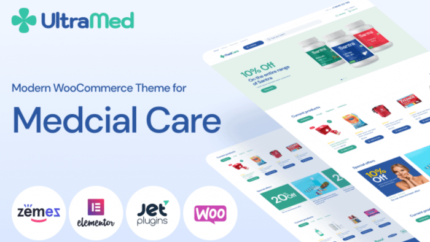 MedCare – Soft and Responsive Pharmacy WooCommerce Theme&nbsp Latest