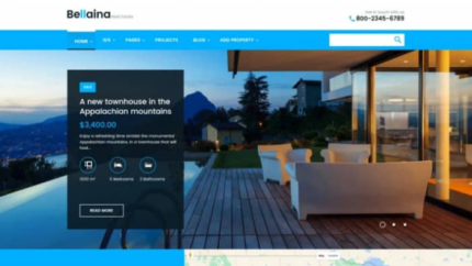Bellaina – Real Estate Responsive WordPress Theme Latest