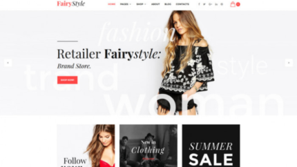 Fairy Style – Fashion Store WooCommerce Theme Latest