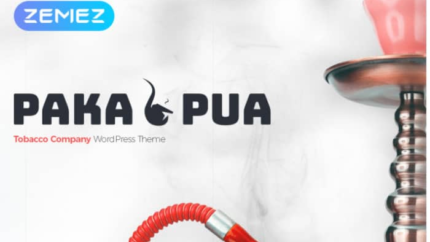 Tobacco Company WordPress Theme Latest