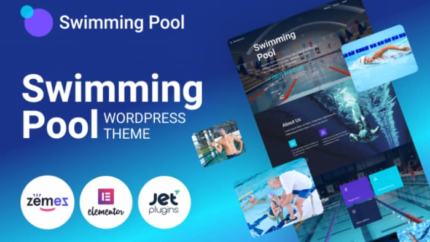 Swimming Pool – Modern Swimming Pool WordPress Theme Latest