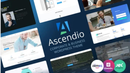 Ascendio – Corporate & Business WordPress Theme Latest