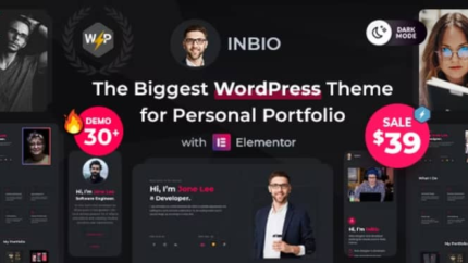 InBio – Personal Portfolio / Resume Theme Latest